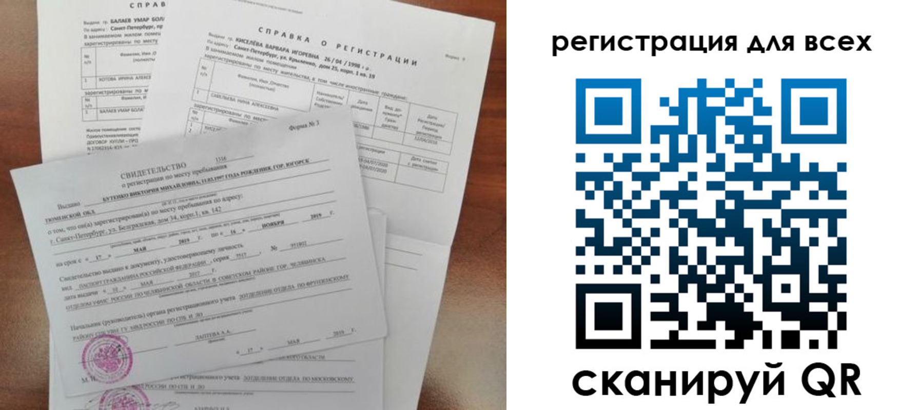 временная регистрация адрес в Салехарде